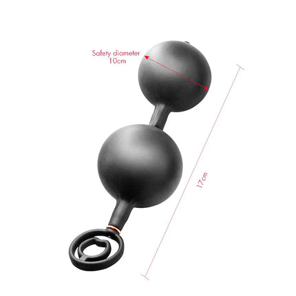 Folding Inflatable Anal Plug Super Huge BDSM Inflate Buttplug Expandable Dildo Pump Anal Dilator For Women/Men Vaginal Anal Toys