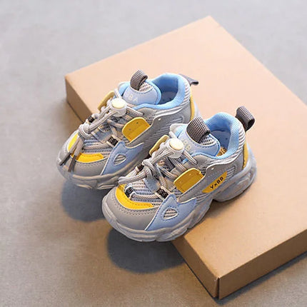 Size 21-36 Baby Toddler Shoes For Boys Girls Breathable Mesh Little Kids Casual Sneakers Non-slip Children Sport Shoes tenis