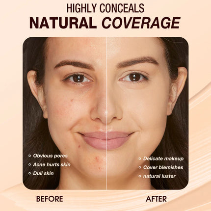 O.TWO.O Concealer Makeup Base Matte Lightweight Waterproof Eyes Dark Circles Foundation Cream Face Concealer Comestics