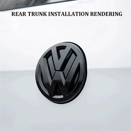 Car Front Grill Emblem For VW POLO GOLF 5 6 7 7.5 8 MK5 MK6 MK7 MK8 Scirocco Rear Trunk Lid Covers Logo car accessories