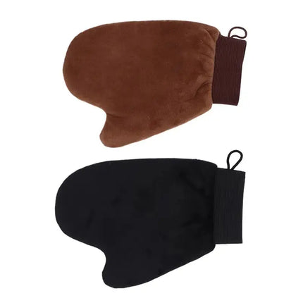 1Pcs  Finger Glove  Tanning Gloves Cream Lotion Mousse Body Cleaning Glove Self Tanner Reusable Body Self Tan Glove Applicator
