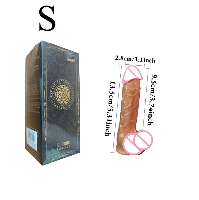 Realistic Soft Silicone Dildo Sexy Adult supplies Penetration Dildo Anal Masturbation Dick Penis Sex Toys For Women Adult Toys18