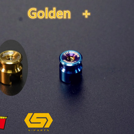 JSM Hobby TITANIUM Battery Grips with bullet plugs 4/5mm