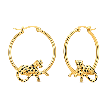 Women original 925 Silver Golden Glowing Firefly Stud Earring Bilayer Round Droplets Heart Gold Hoop Earrings Party Jewelry Gift