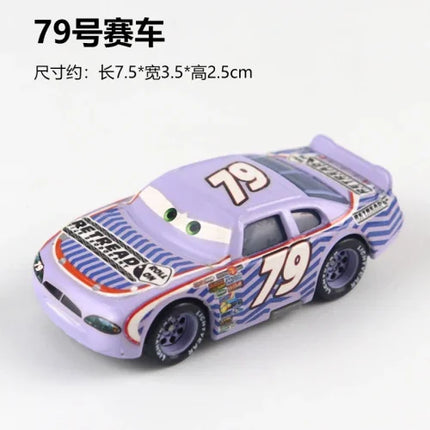 All Style Pixar Cars Metal Diecast Cars Model Lightning McQueen Alloy Car Number 4.19.28.36.51 101 Racing Series Toy