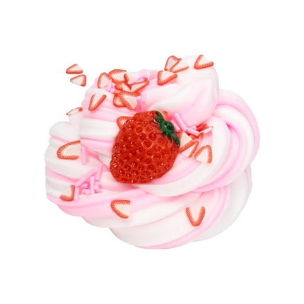 70ml Butter Fluffy Slime Kit Fruit Bicolor Slime Super Soft Non-Sticky and Scented for Kids Ideal Birthday Party Favor Gift