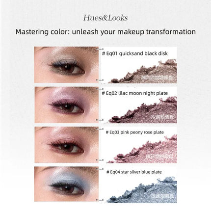 Eunarz's New Four-color Eyeshadow Palette, A Daily Matte, Light Makeup, Pearlescent, And Affordable Beginner's Comprehensive Set