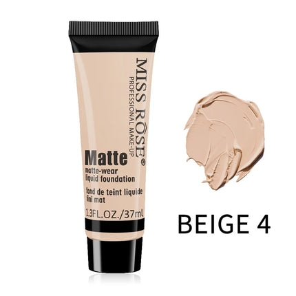 Matte Liquid Foundation Concealer BB Cream Silky Moisturizing Long-wearing Face Contouring Brighten Skin Tone Makeup Waterproof