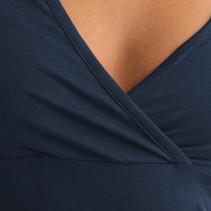 2025 Summer New Fashion Women's T-Shirt Solid-Color Slim-Fit V-Neck Short-Sleeve Top Y2k Clothing