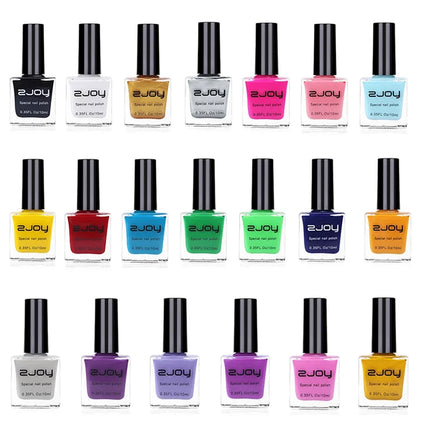 10ml 30 Colors Nail Art Stamping Polish Semi-permanent Varnish Printing Stamp for Nails Polishes Lacquer Top Coat Gel Polish