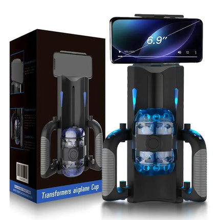 Easylove King Automatic Quickshot Male Masturbator Cup Electric Penis Stroking Telescopic Cock Stroker Auto Pocket Pussy Sleeve