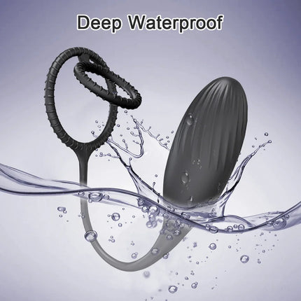 Vibrating Anal Vibrator Prostate Massager Anal Plug Cock Ring for Men Butt Plug for Gay Penis Ring Sex Toy for Male