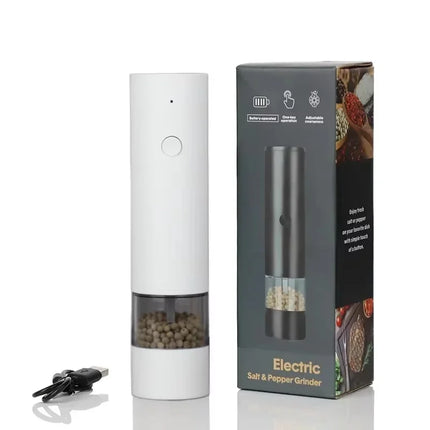 Electric Salt Pepper Grinder USB / Moulin Sel Poivre Électrique USB