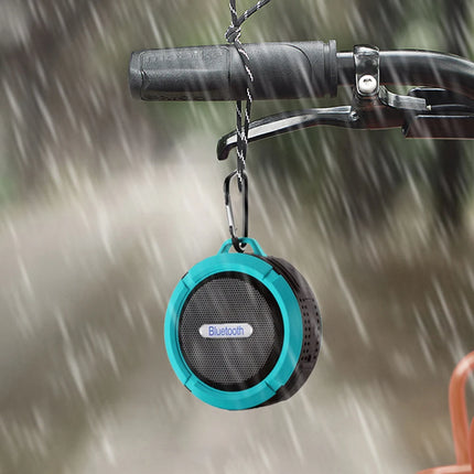 Bluetooth-compatible Speaker Big Suction Cup Bluetooth Stereo Outdoor Sports Mini TF Subwoofer Portable Waterproof