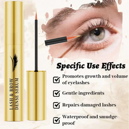 Nourishing Eyelash and Eyebrow Enhancer Serum - Natural Ingredients for Longer,Fuller,Longer and Thicker Eyebrows,Eye Cosmetics