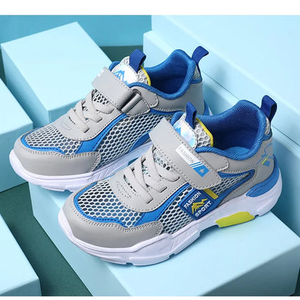 Single Net Children's Shoes Boys Sneakers Summer Breathable Non-slip Surface Girls Casual Tennis Sports Running Outdoor Shoes