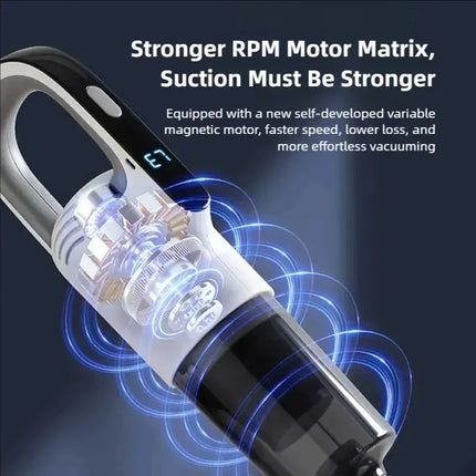 COSORI Cordless Vacuum Cleaner 19000Pa Suction Power Wireless Detachable Water Tank 3 Adjustable Modes for Floor Carpet Hardwood