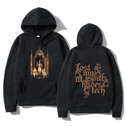 Heads Melanie Martinez Hoodies Album Graphic Printing Merch Sweatshirts Long Sleeve Loose Fleece Hooded Pullovers Female Clothes