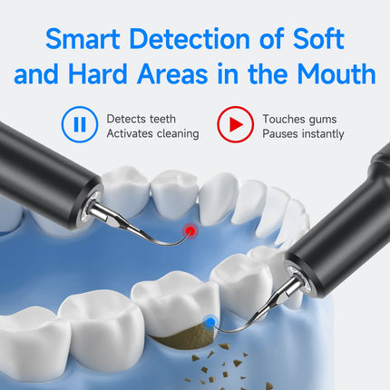 4100W Vibration Ultrasonic Dental Scaler For Teeth Tartar Remover with LED Light Household Home Appliance Teeth Cleaning Tools
