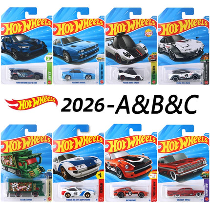Hot Wheels 2026 Case Clearance Sale - 1:64 Scale Diecast Car Models, Authentic New Sealed Vehicles, Wholesale Lot for Collectors