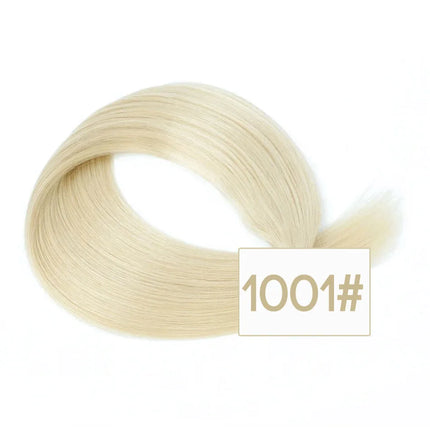 BHF Straight Human Hair Weft Platinum Blonde European Remy 100% Human Hair Weave Bundles Extensions