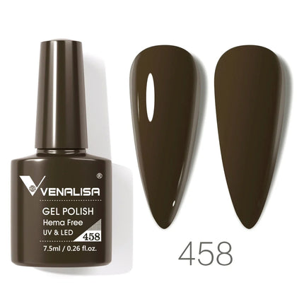 7.5ml Venalisa TPO FREE HEMA FREE Gorgeous Color Nail Gel Polish Long Wear Soak Off UV LED Gel Varnish Nail Manicure Gel Varnish
