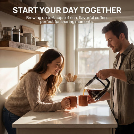 Cross-border 600ML Electric Coffee Maker American Drip Semi-Automatic Coffee Pot Drip Tea Brewer