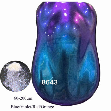 30g Glitter Chameleon Pigment Powder Color Shift Cameleon for Car Change Color Painting DIY Resin Crafts Eyeshadow Makeup Nail