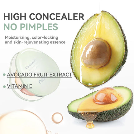 3D Contour Cream & Concealer Palette, Matte Finish, Long-Lasting, Conceal & Brighten Dark Circles, For Blemishes, Acne Marks