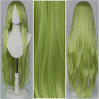 Green Long Wig