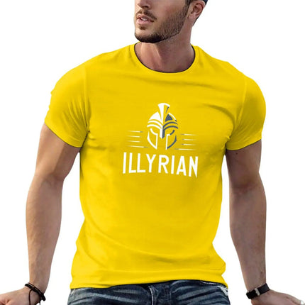 Illyrian Themed Logo III T-Shirt animal print for boys heavyweights big and tall t shirts for men