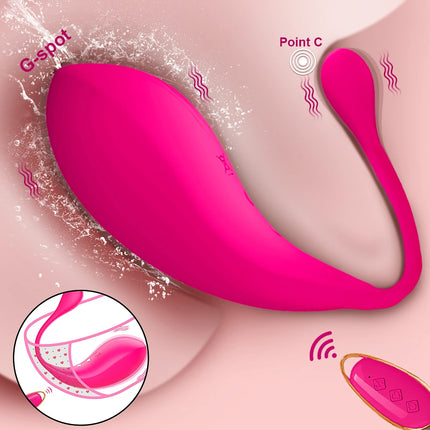 Powerful Wireless Remote Control Vibrating Egg Women Sexy Toy Wearable Clitoral G-Spot Stimulator Female Vibrator Adult Products