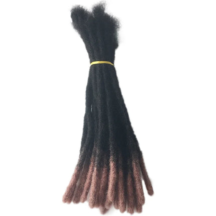 Brazilian Human Hair Dreadlocks Loc Extensions Kinky Straight Wholesale Crochet Braids  Remy Hair Extensions 10 20 40 60 Strands