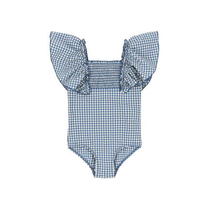 Children's Set 2026 New Spring Summer KS Girls' Split Swimsuit Baby Girl Printed Fashionable One-piece Swimsuit