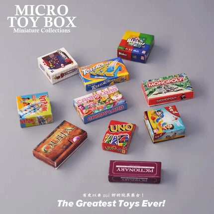 MICROTOYBOX World Smallest Ultra Mini Classic Toy Miniature Supermarkets Alloy Part Act Works Collecting Toy No Box