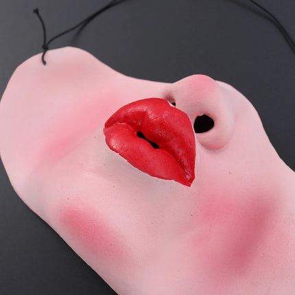 mask Half Face Unique Design No Plastic Smell Comfortable For Cosplay Costume Accessory Funny