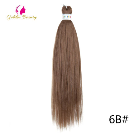 26"Corlorful Selling Jumbo Easy Braiding Hair Ombre Rainbow Braiding Cosplay Hair Synthetic Pre Stretched Hair Braids wigs