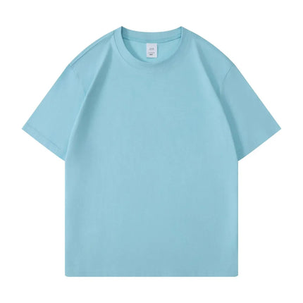 Custom T-Shirt Personalized Logo Photo Text Image Brand Print 100% Cotton Solid 5XL Team Workwear Men Women DIY Your Design Tees