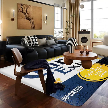 C-Corona E-Extra Beer Room Mats Anti-slip Absorb Water Long Strip Cushion Bedroon Mat Household Carpets