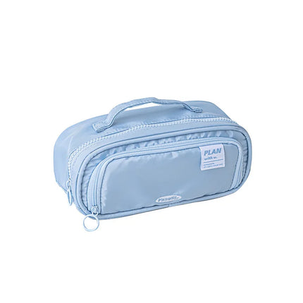 Planwith Multifunction Pencil Bag,Large Capacity Retractable Storage Pen Pouch For Primary/High School Students For Various pens