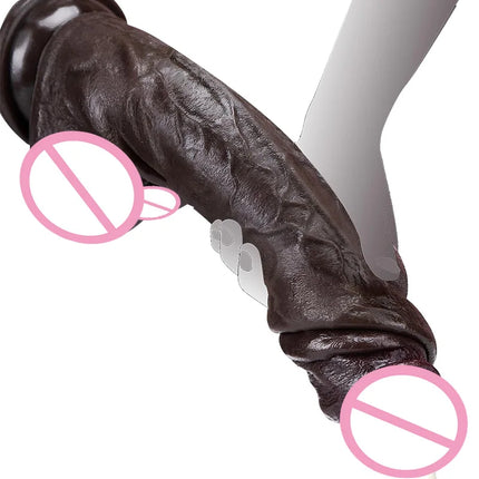 Wearable Strap on Realistic Dildos Skin Sliding Foreskin Layer Double Silicone Anal Butt Plug for Women Masturbators Sex Toys18+