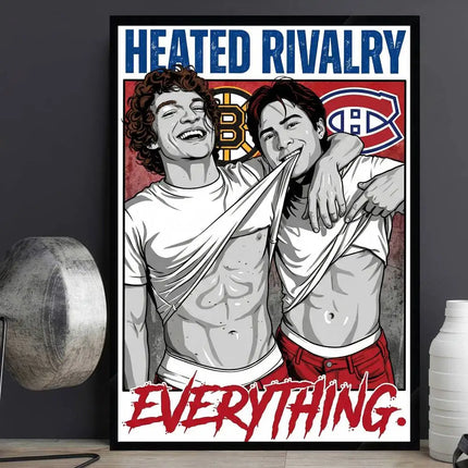TV Series H-Heated Rivalry Classic Poster Fancy Wall Sticker For Living Room Bar Decoration Decor Art Wall Stickers