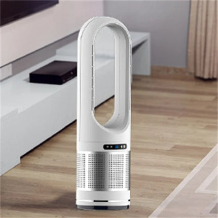 2025 New 18 inch Warm and Cold Floor Type purification Fan super long time, quiet, multi gear, safety and no fan blade design