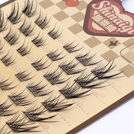 Flying Fox Single False Eyelash Individual Cluster Lash Extension Segmented Natural Fox Eyes Effect Lashes Makeup Cosmetics New