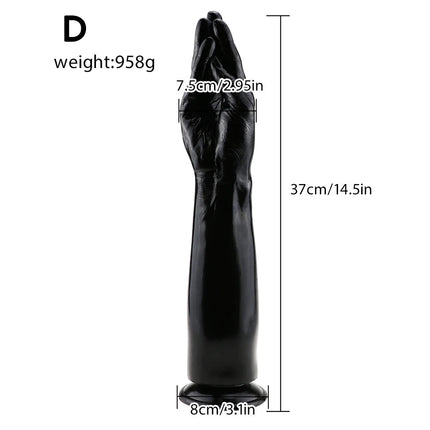 New BDSM Artificial Hand Anal Plug Vaginal Butt Dilator Men Anus Expander Big Dildo Female Masturbator Sex Toys Adult For Women