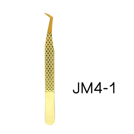 False Eyelash Tweezers For Fake Eyelashes Extensions Individual Curved Strip Lashes Eyebrow Hair Clip Tongs Nail Art Makeup Tool
