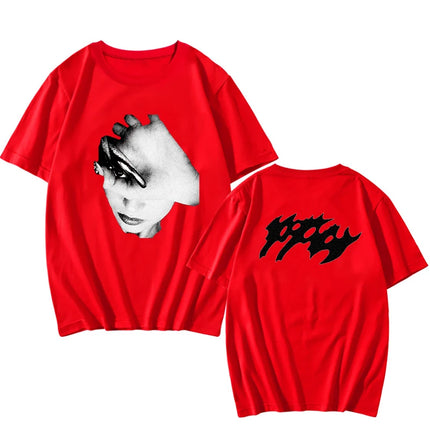 Poppy Album Retro New Way Out Tee-shirt Short Sleeve Summer Men/Women Tshirts Casual Pure Cotton Unisex Fans Tees Unisex Clothes