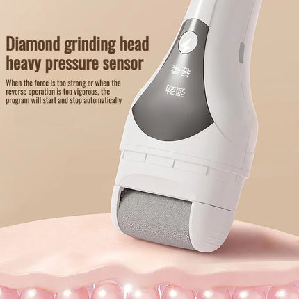Electric Foot Grinder Electric Peeling Sensor Pedicure Tool Set Full Body Washable Automatic Heel Foot Skin Grinding