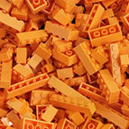 Orange / 125g About 120pcs