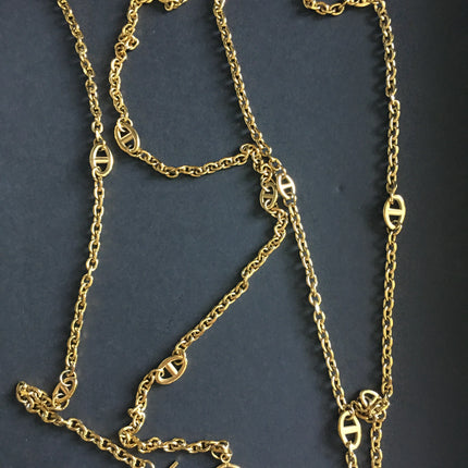 Hot sale 80, 150cm stainless steel couple necklace, multi-functional, fashionable, multi-layer bracelet, same style for men and women